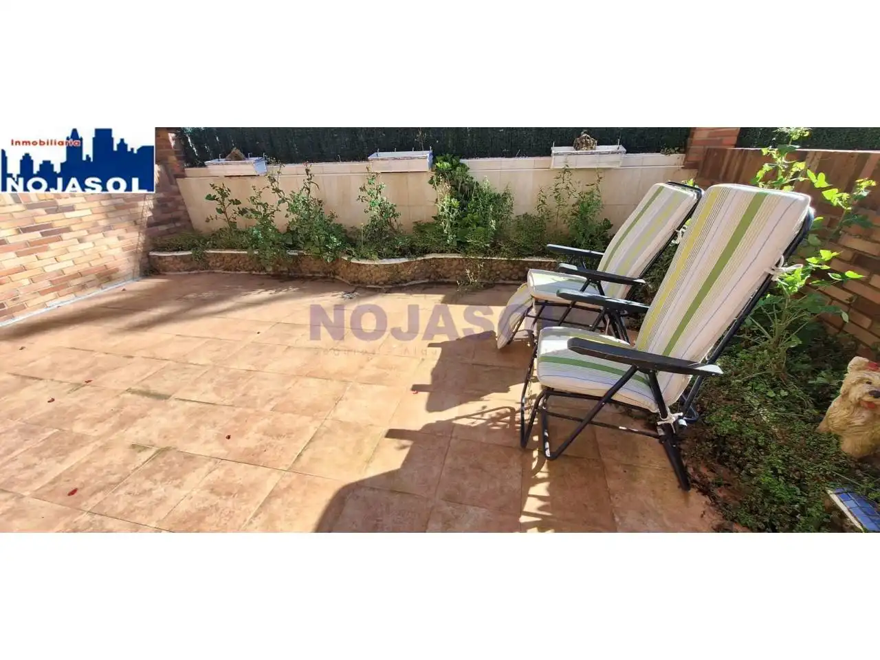 Terrassa de Apartament de lloguer en Noja amb Calefacció, Terrassa i Moblat