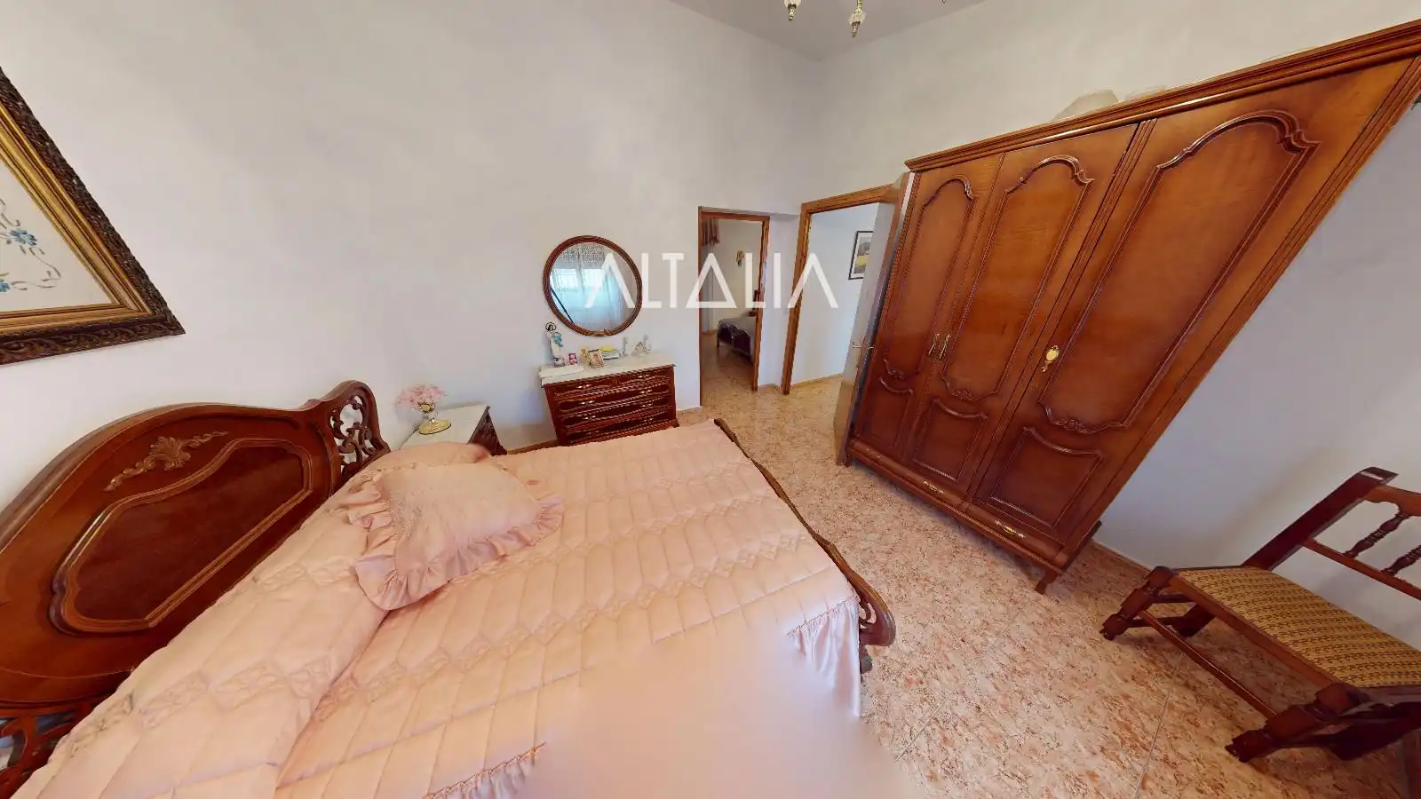 Schlafzimmer von Haus oder Chalet zum Verkauf in Horcajo de Santiago mit Heizung