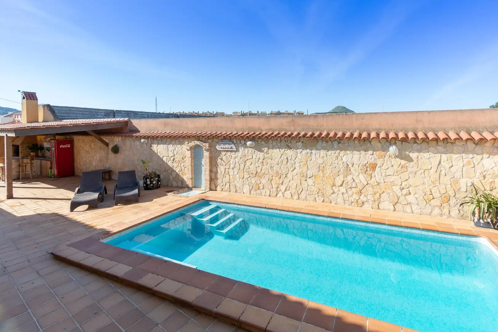 Piscina de Casa o xalet en venda en La Unión amb Aire condicionat, Calefacció i Jardí privat