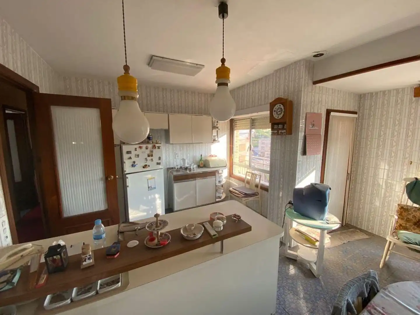 Kitchen of Flat for sale in Albaida  with Terrace