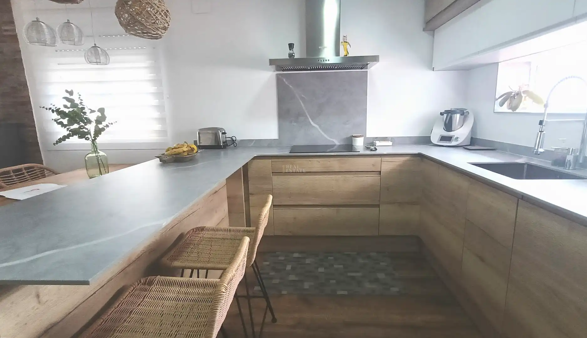 Cuina de Casa o xalet en venda en Elche / Elx amb Aire condicionat, Terrassa i Traster