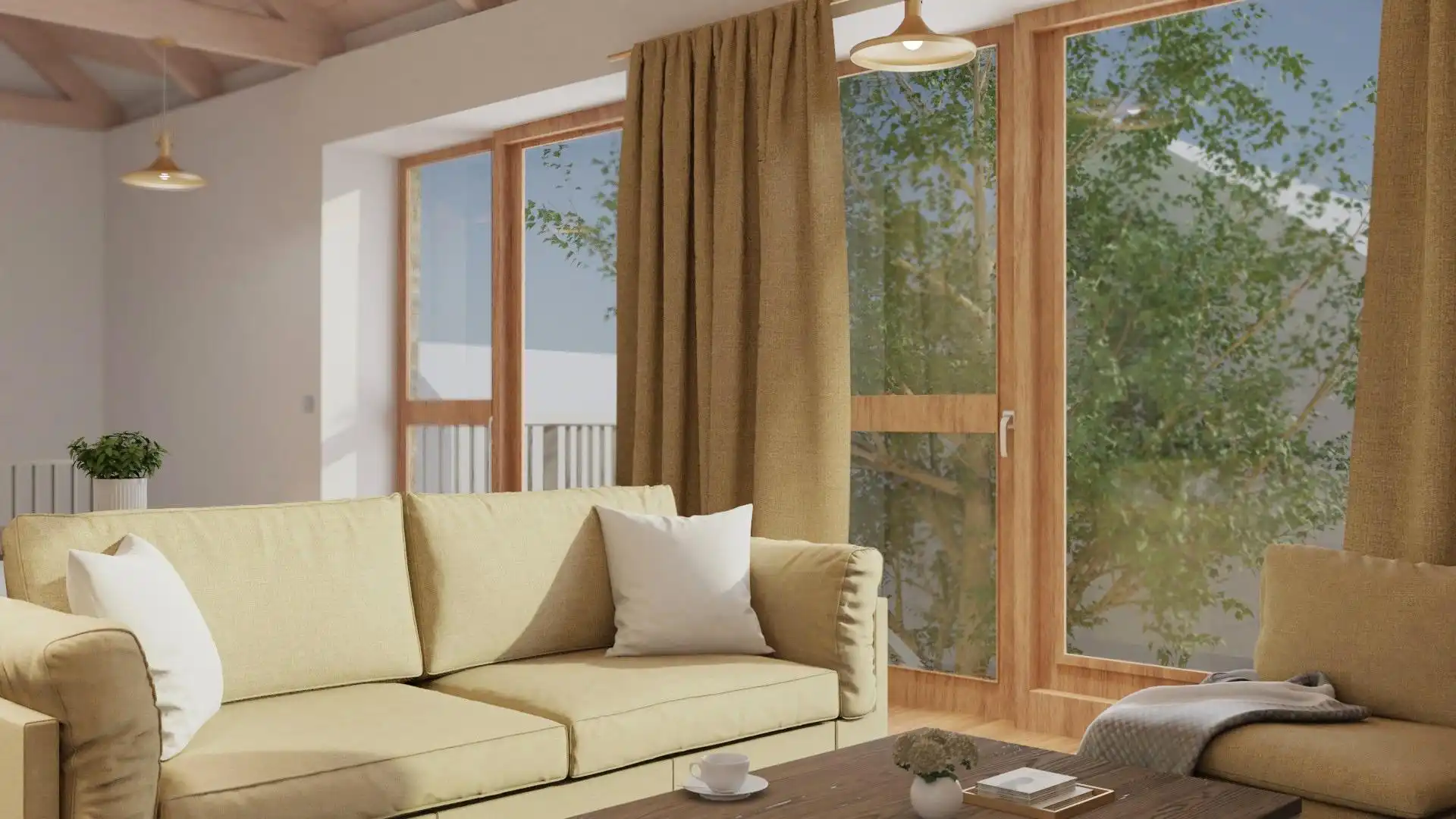 Living room of Residential for sale in Aragüés del Puerto