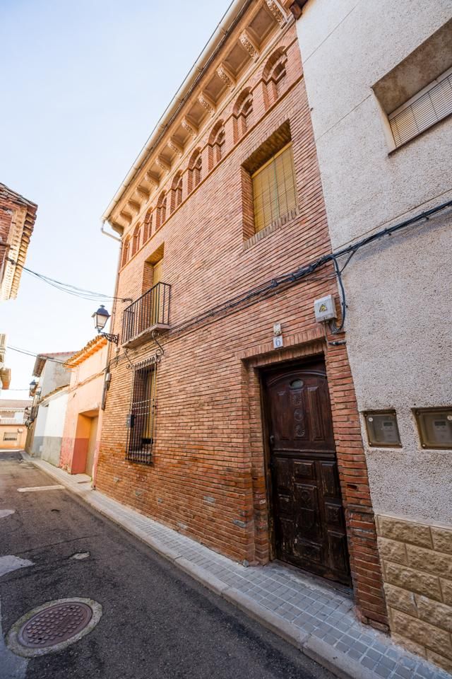 Vista exterior de Casa o chalet en venta en Paniza con Calefacción, Jardín privado y Terraza