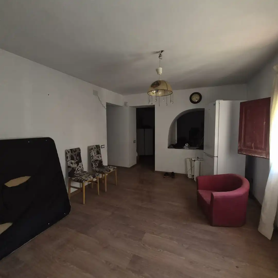 Sala d'estar de Casa o xalet en venda en Carme amb Jardí privat, Parquet i Terrassa