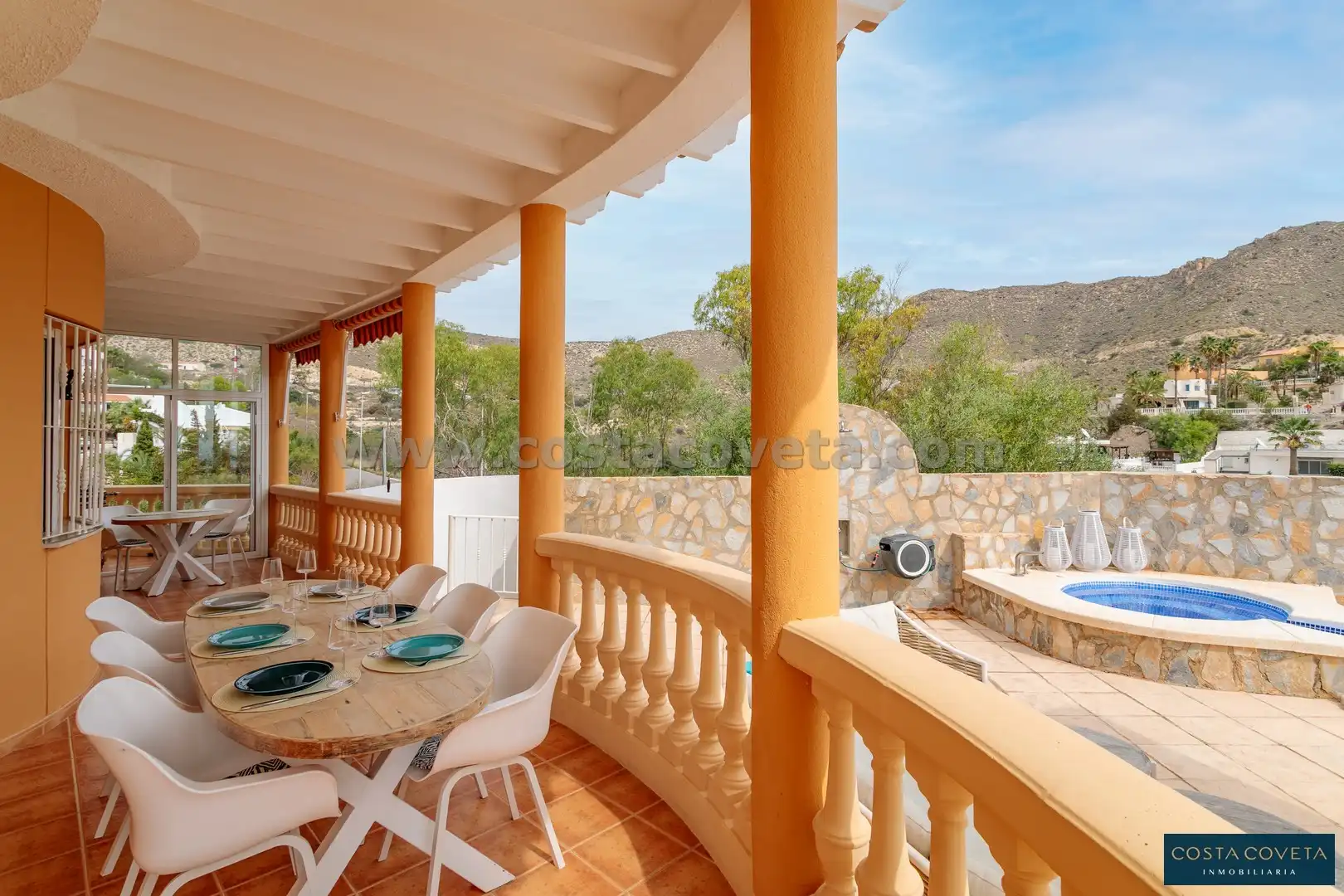Terrace of Houses for sale in El Campello  with Air Conditioner, Private garden and Terrace