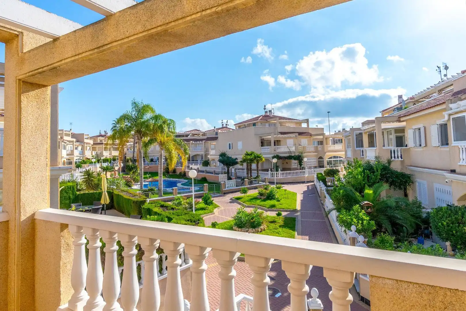 Terrassa de Dúplex en venda en Orihuela amb Aire condicionat, Jardí privat i Piscina