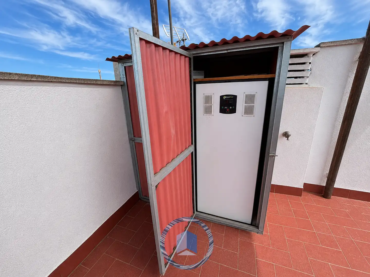 Terraza de Casa adosada en venta en Montequinto con Piscina