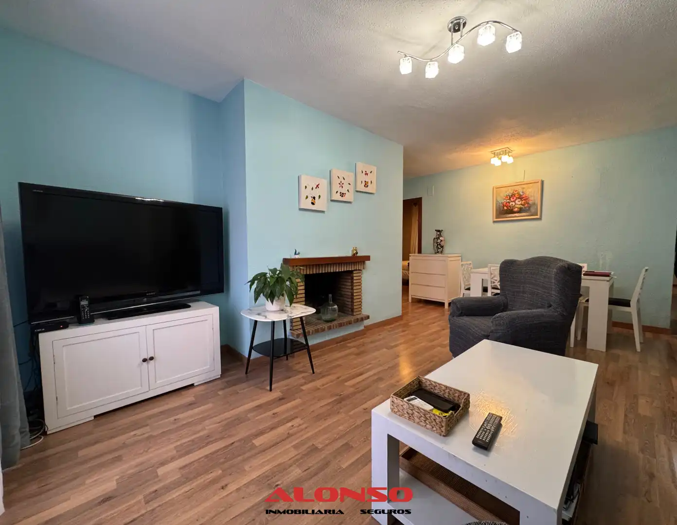 Sala de estar de Piso en venta en Vinaròs con Aire acondicionado, Calefacción y Amueblado