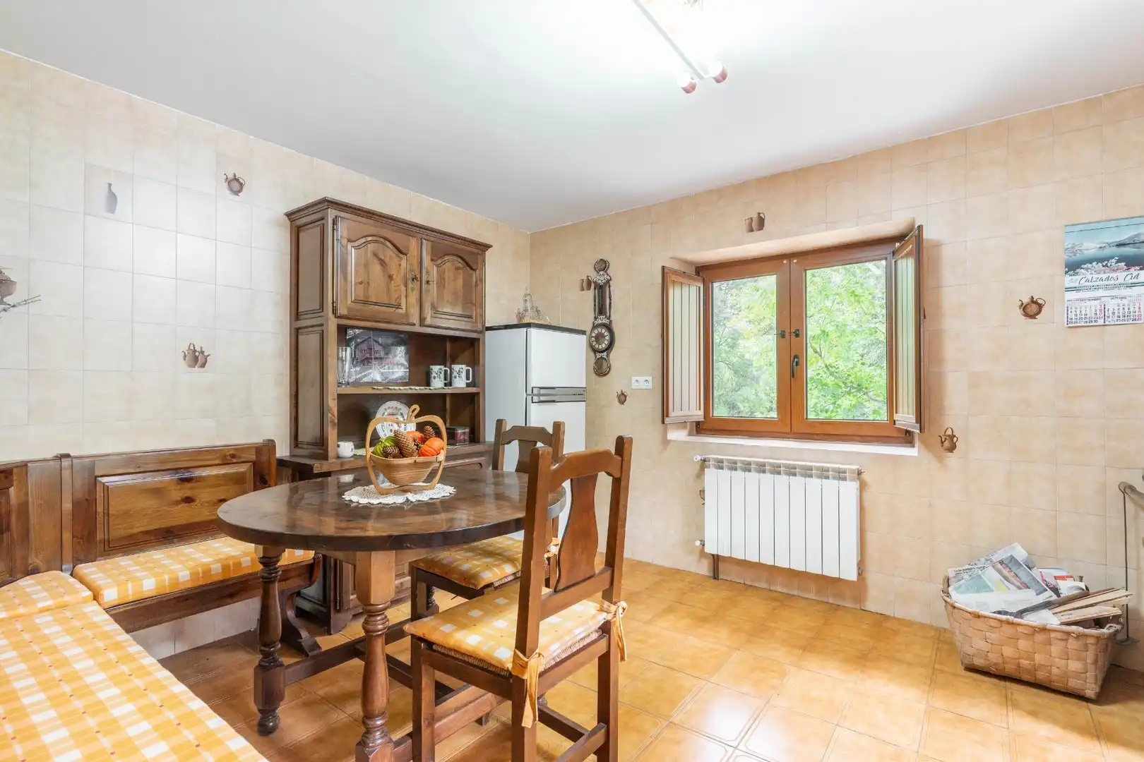Cocina de Casa o chalet en venta en Cabrillanes con Calefacción, Jardín privado y Terraza