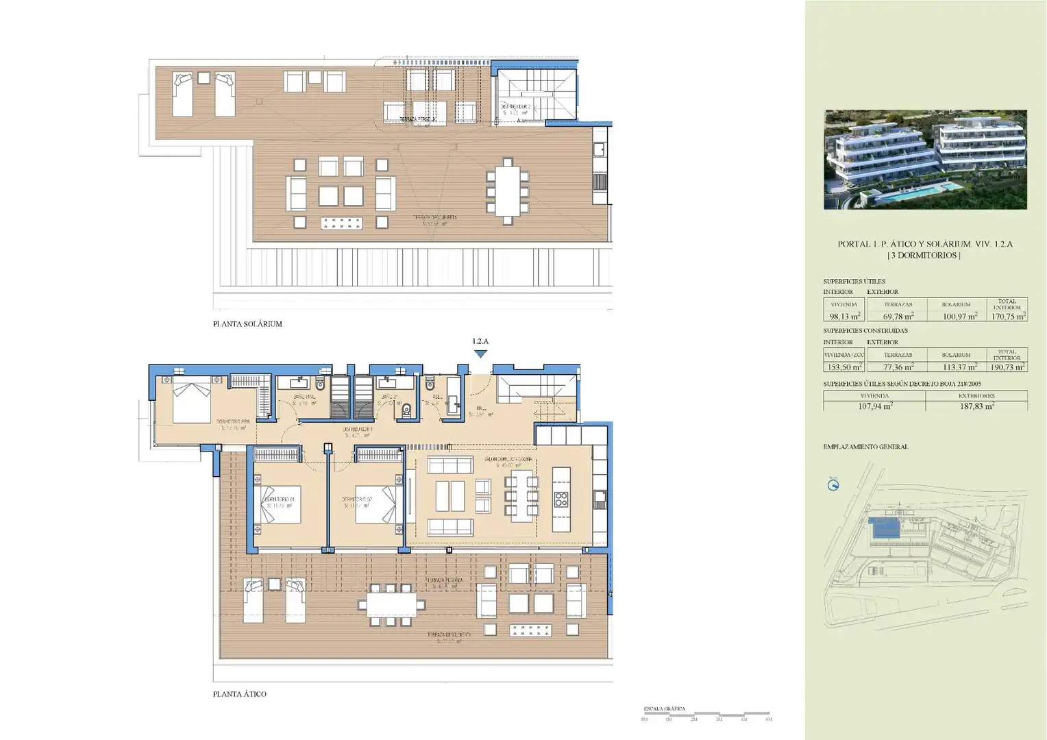 Penthouse with pool for sale in Playa Bahía Dorada, imagen 12