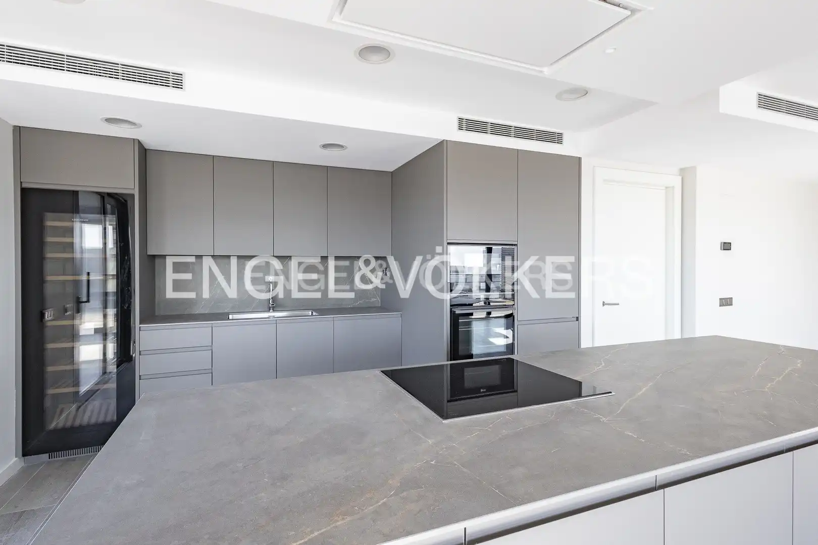 Cocina de Ático en venta en Esplugues de Llobregat con Aire acondicionado, Calefacción y Terraza