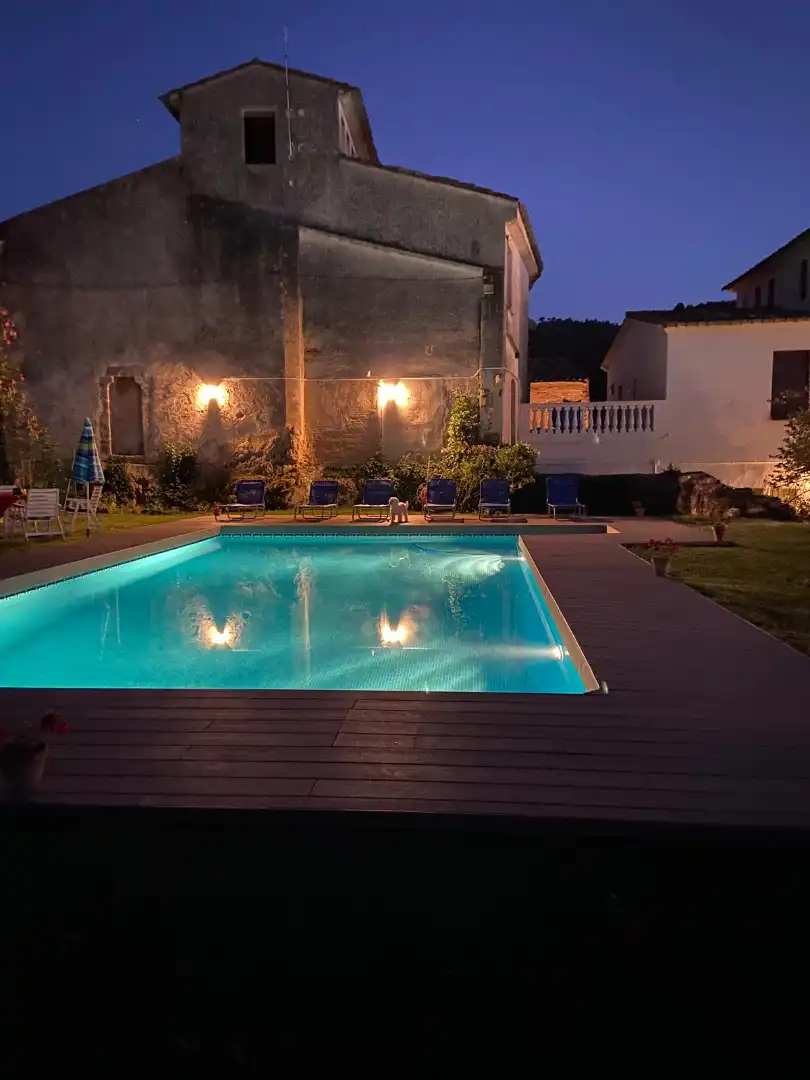 Piscina de Finca rústica en venda en Santa Cristina d'Aro amb Aire condicionat, Calefacció i Jardí privat