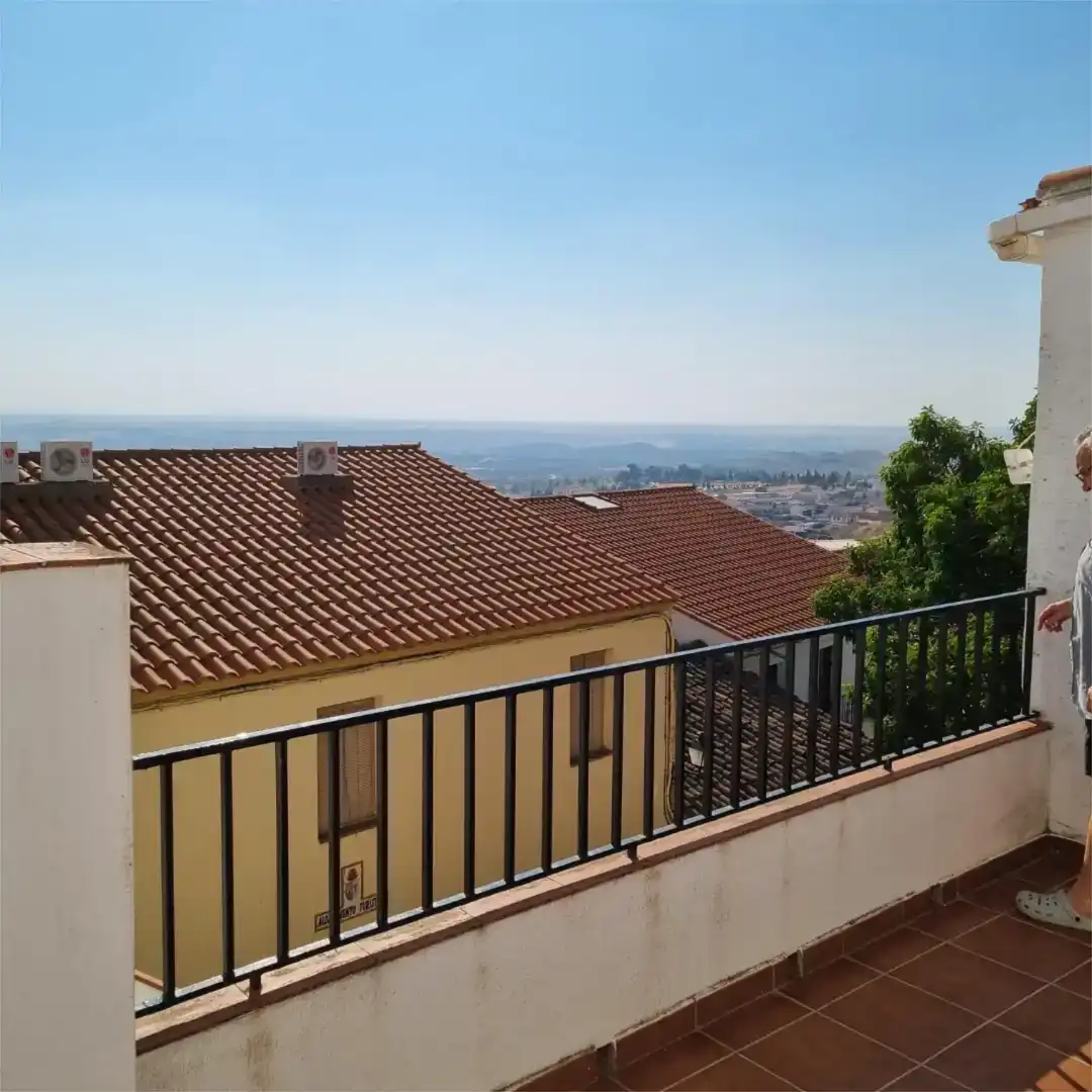 Terrassa de Casa adosada en venda en Hornachos, Badajoz