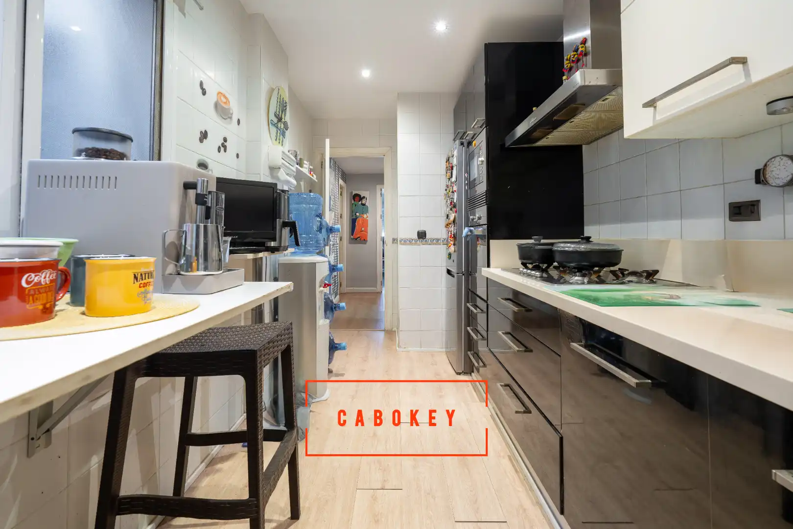 Kitchen of Flat for sale in Roquetas de Mar  with Air Conditioner, Heating and Terrace