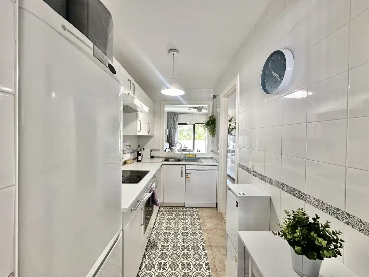 Küche von Wohnungen zum Verkauf in Mijas mit Klimaanlage, Heizung und Terrasse