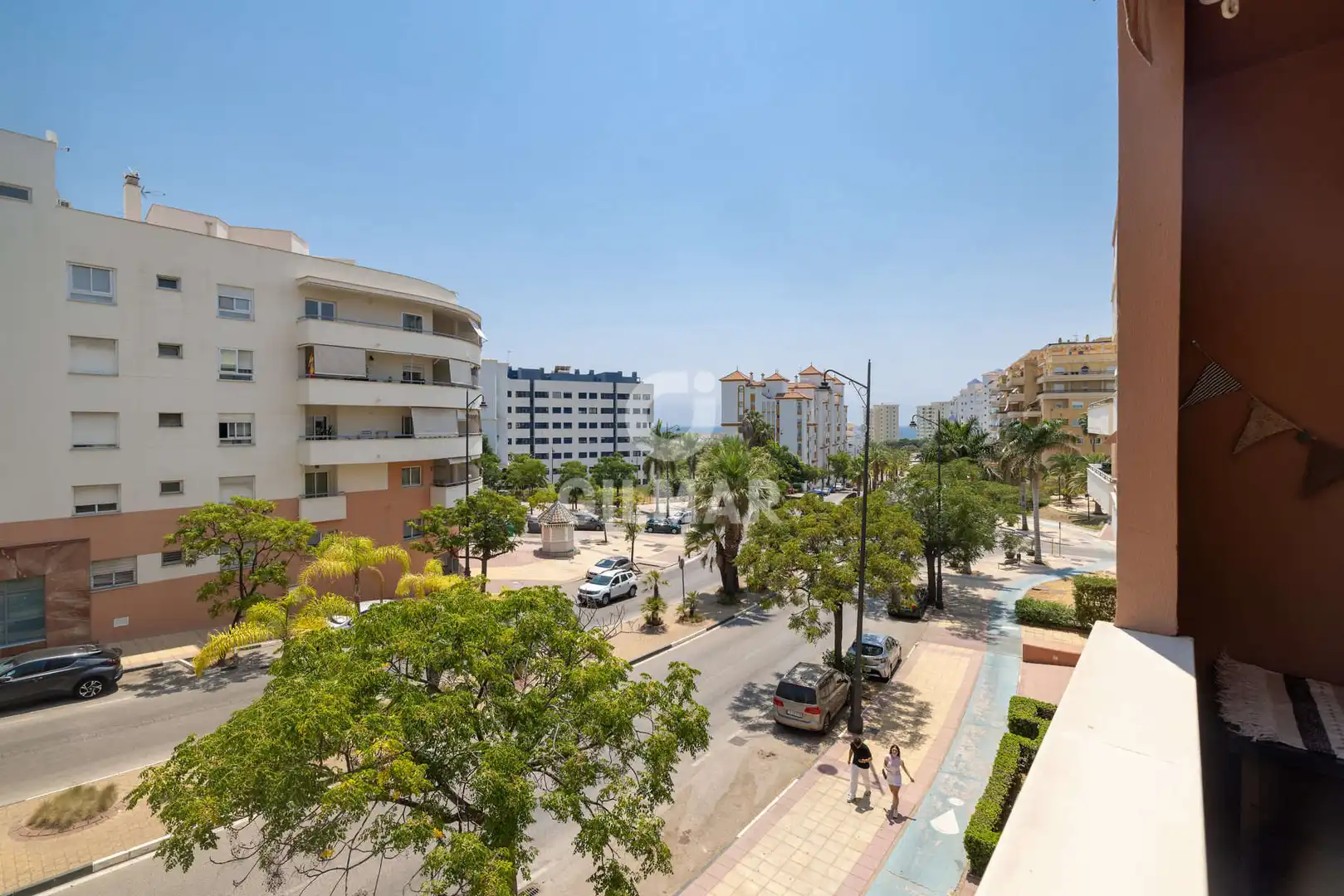 Vista exterior de Apartament en venda en Estepona amb Calefacció, Jardí privat i Piscina
