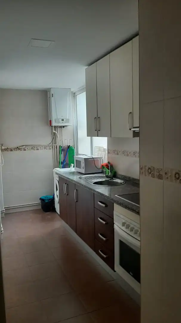 Cuina de Pis de lloguer en Granada amb Calefacció, Moblat i Forn