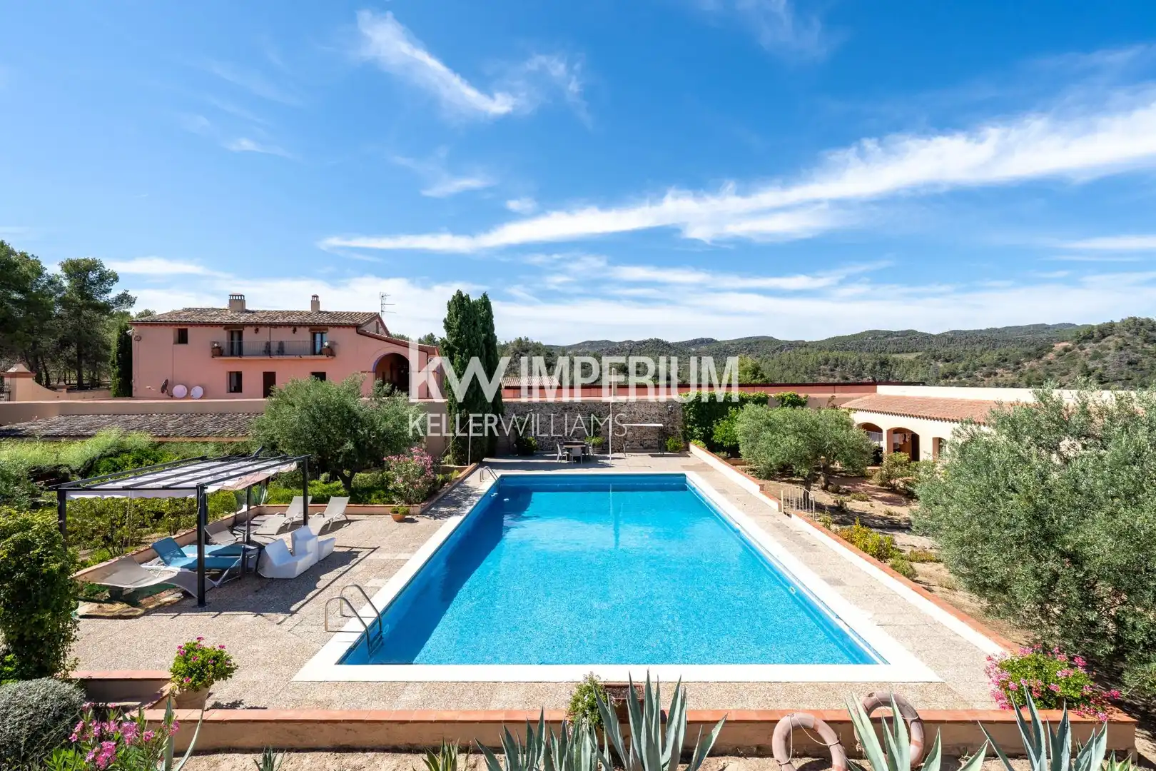 Piscina de Finca rústica en venda en El Molar (Tarragona) amb Aire condicionat, Calefacció i Jardí privat