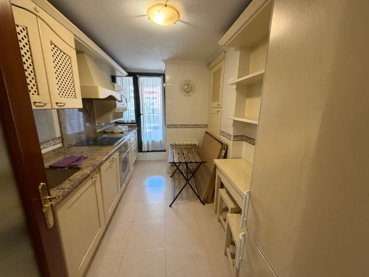 Cocina de Piso de alquiler en Valladolid con Calefacción, Parquet y Terraza
