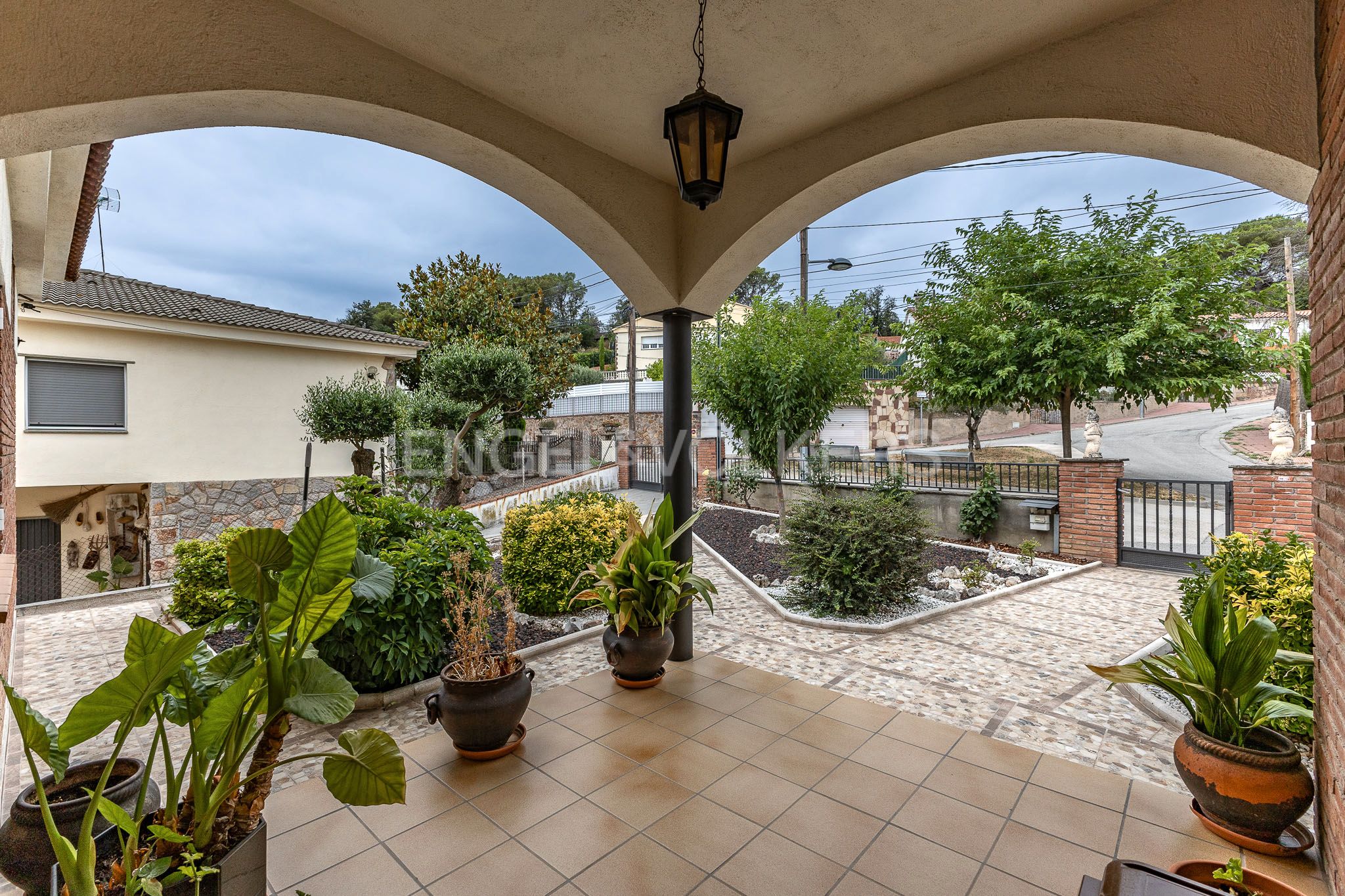 Vista exterior de Casa o xalet en venda en Caldes de Montbui amb Calefacció, Jardí privat i Terrassa