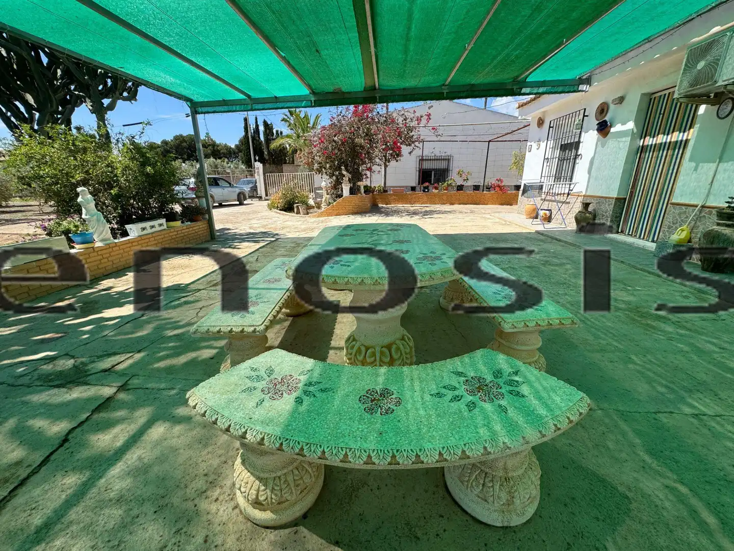 Terrace of Country homes for sale in Torre-Pacheco  with Private garden, Furnished and Oven