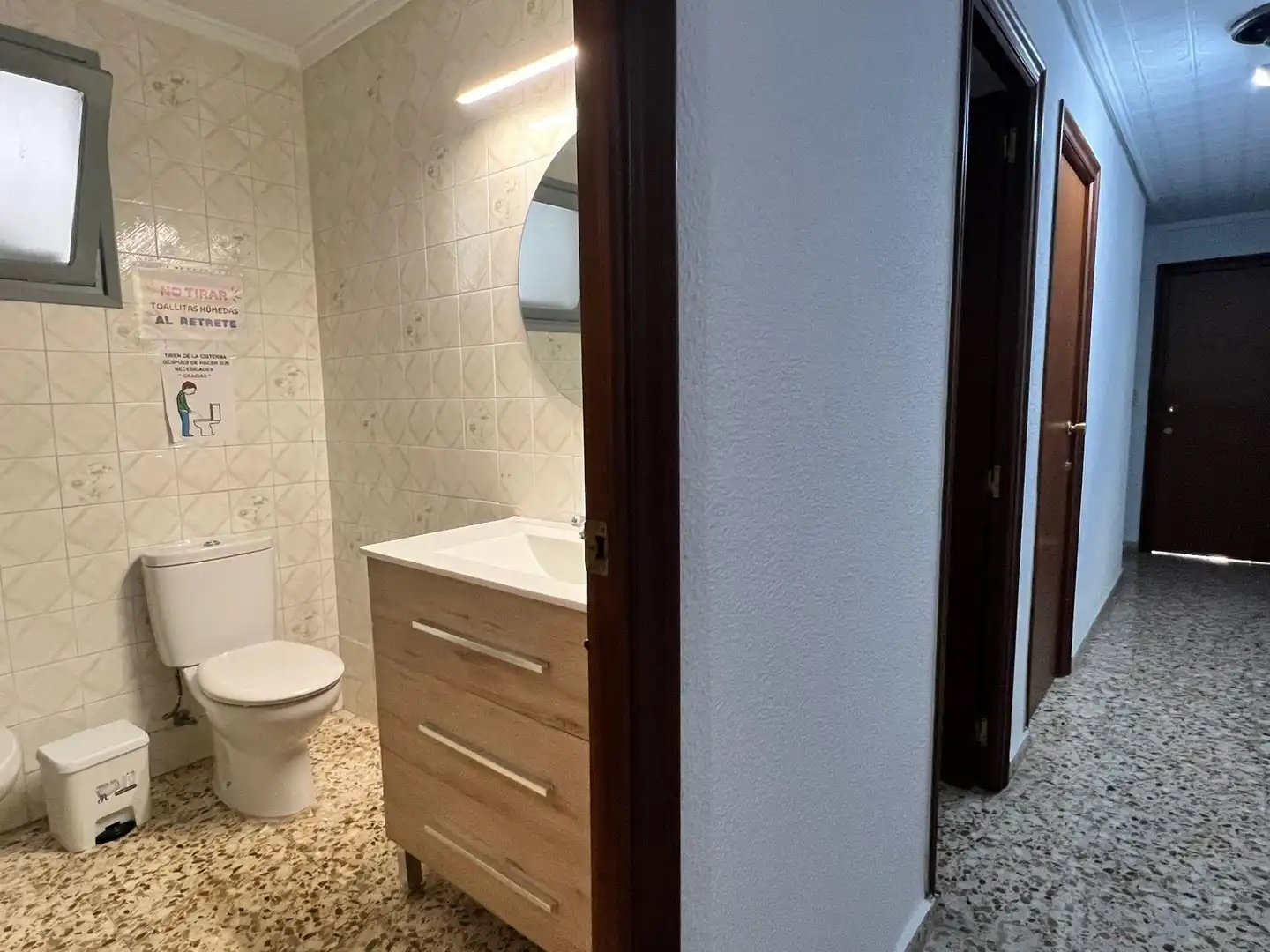 Badezimmer von Wohnung zur untervermieten in Elche / Elx mit Terrasse und Möbliert