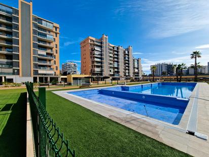 Swimming pool of Flat for sale in Alicante / Alacant  with Air Conditioner, Heating and Parquet flooring