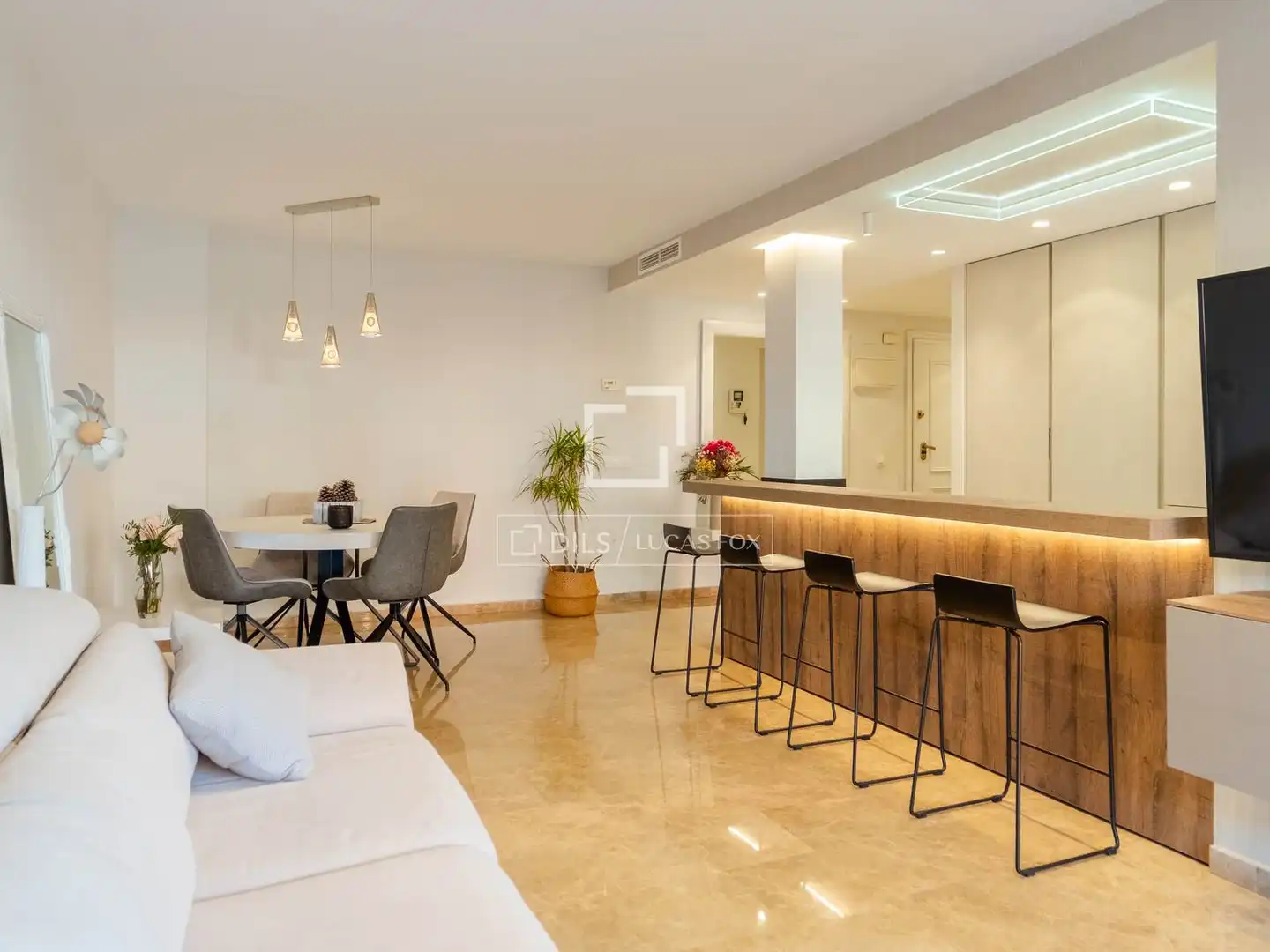 Sala de estar de Piso en venta en Valencia con Aire acondicionado, Calefacción y Terraza