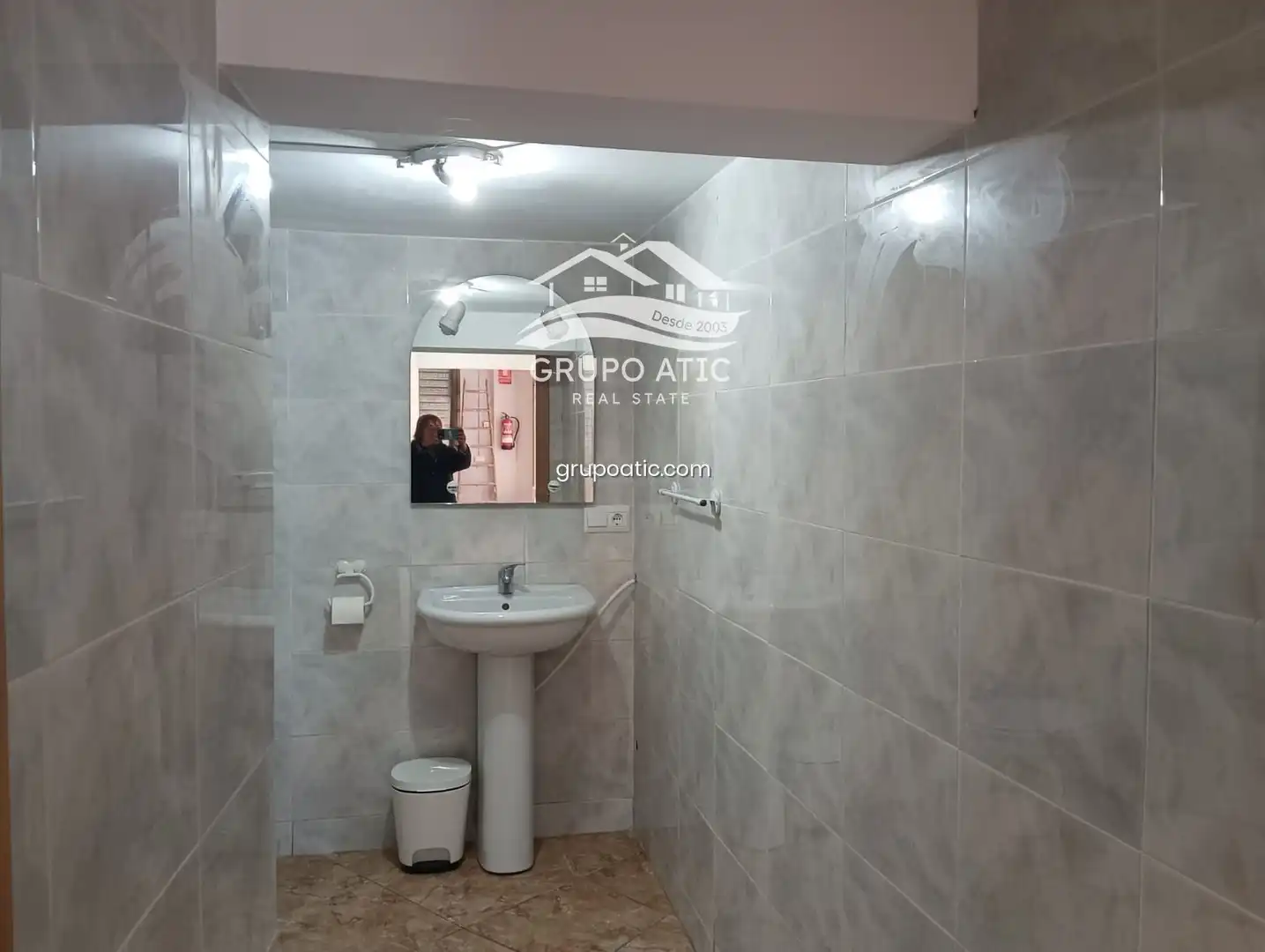 Badezimmer von Geschaftsraum zur Miete in Burriana / Borriana mit Klimaanlage