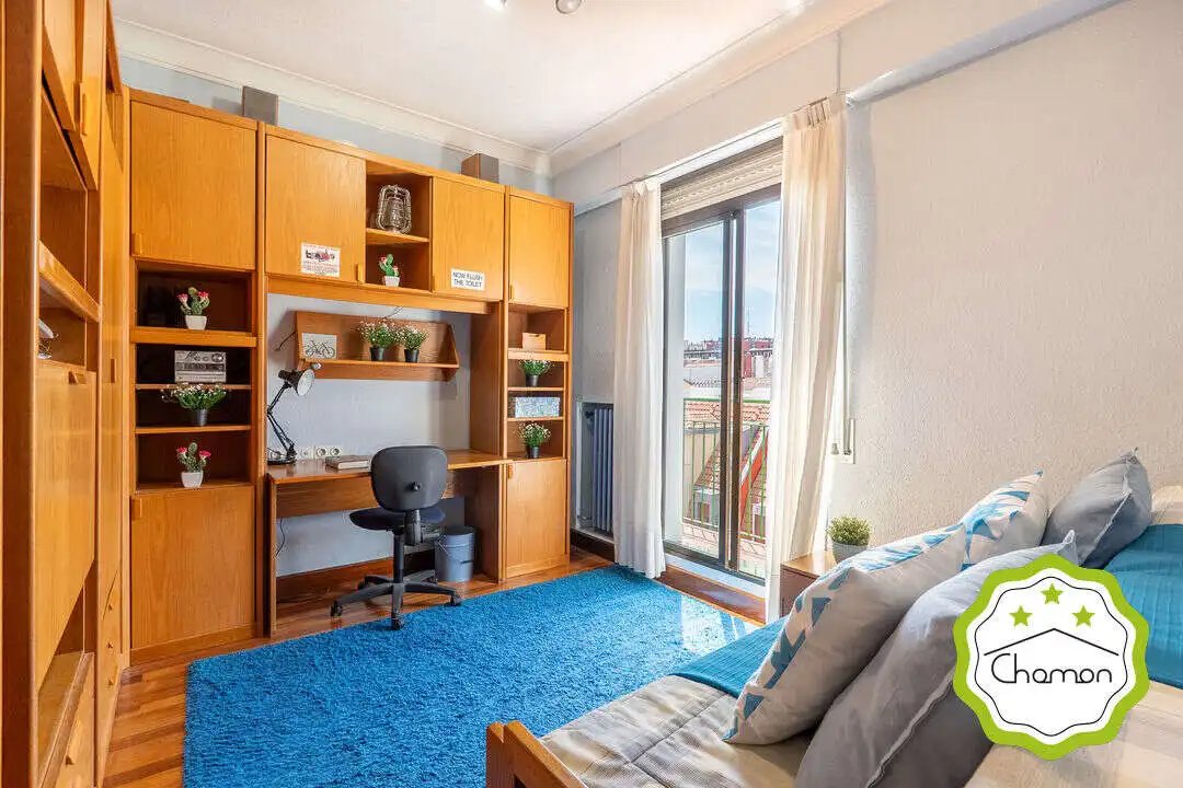 Bedroom of Flat for sale in Bilbao   with Heating and Balcony