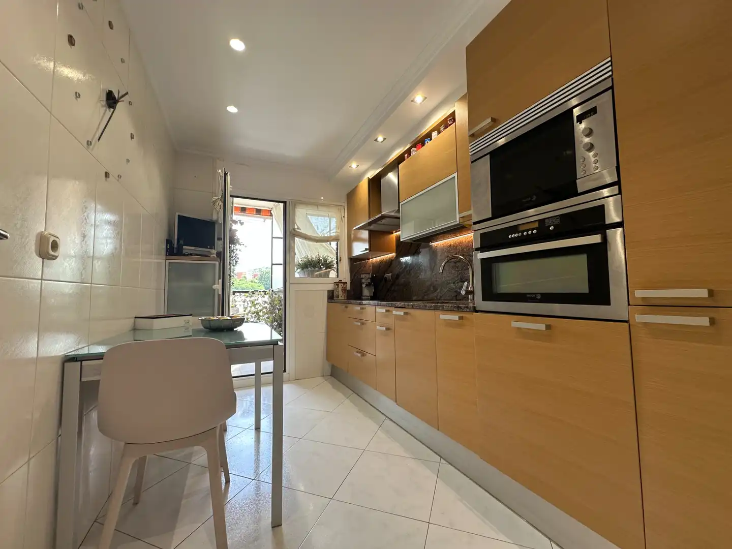 Kitchen of Flat for sale in Beasain  with Storage room, Furnished and Balcony