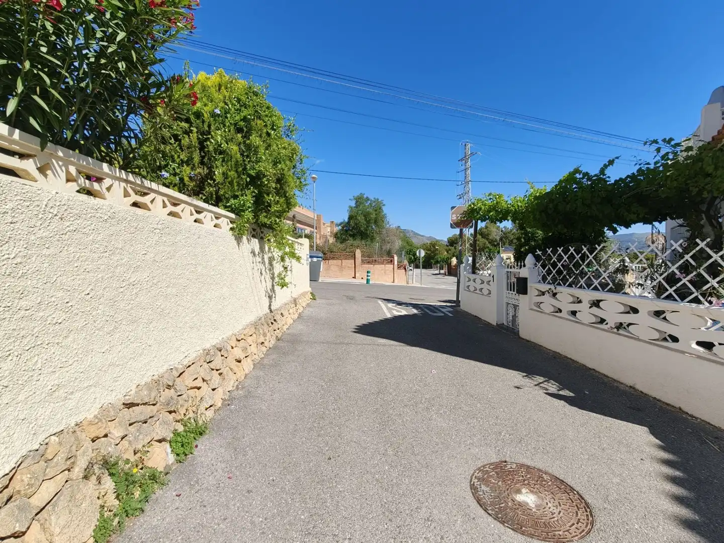 Exterior view of Detached homes for sale in La Nucia  with Air Conditioner, Heating and Private garden