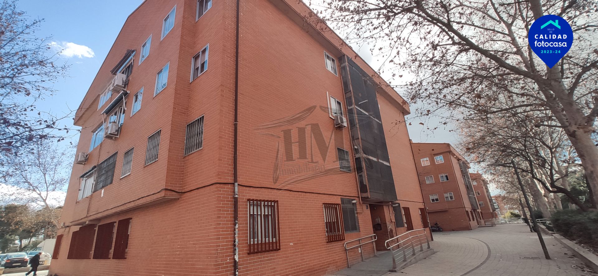 Vista exterior de Pis en venda en  Madrid Capital amb Aire condicionat, Calefacció i Parquet