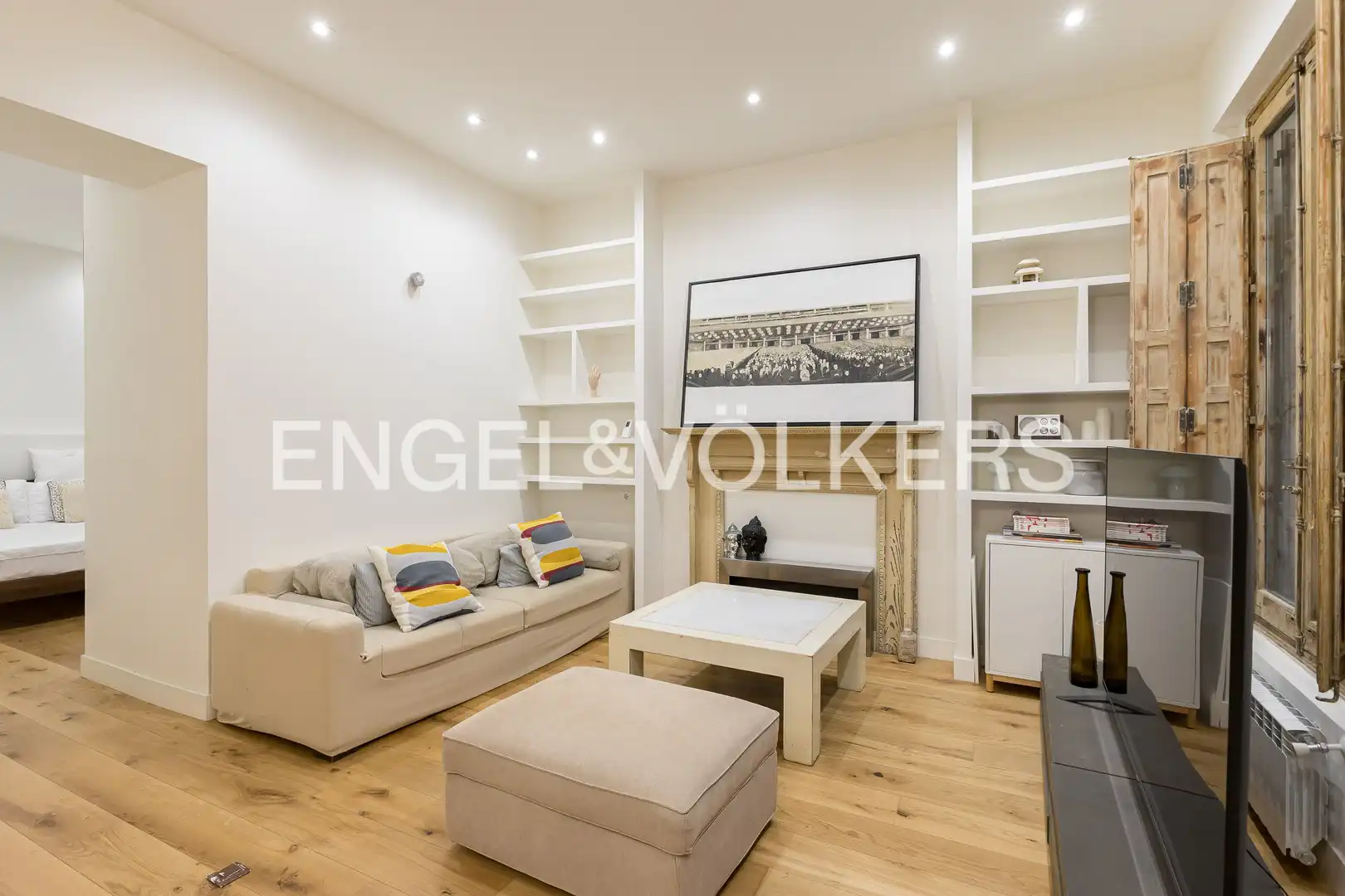 Sala de estar de Piso en venta en Madrid con Aire acondicionado y Calefacción