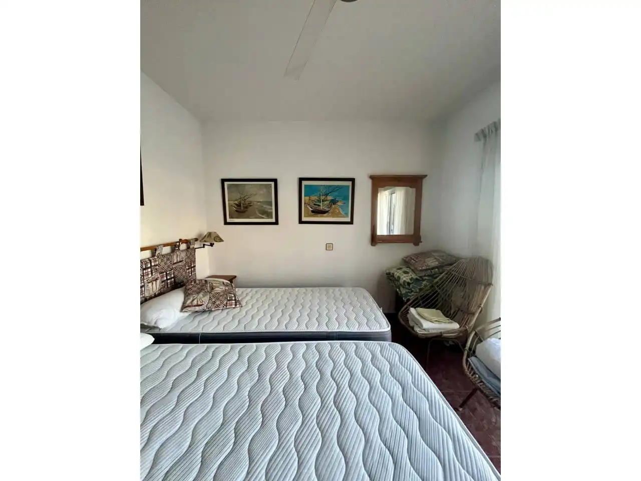 Dormitori de Casa o xalet de lloguer en El Campello amb Aire condicionat, Terrassa i Moblat