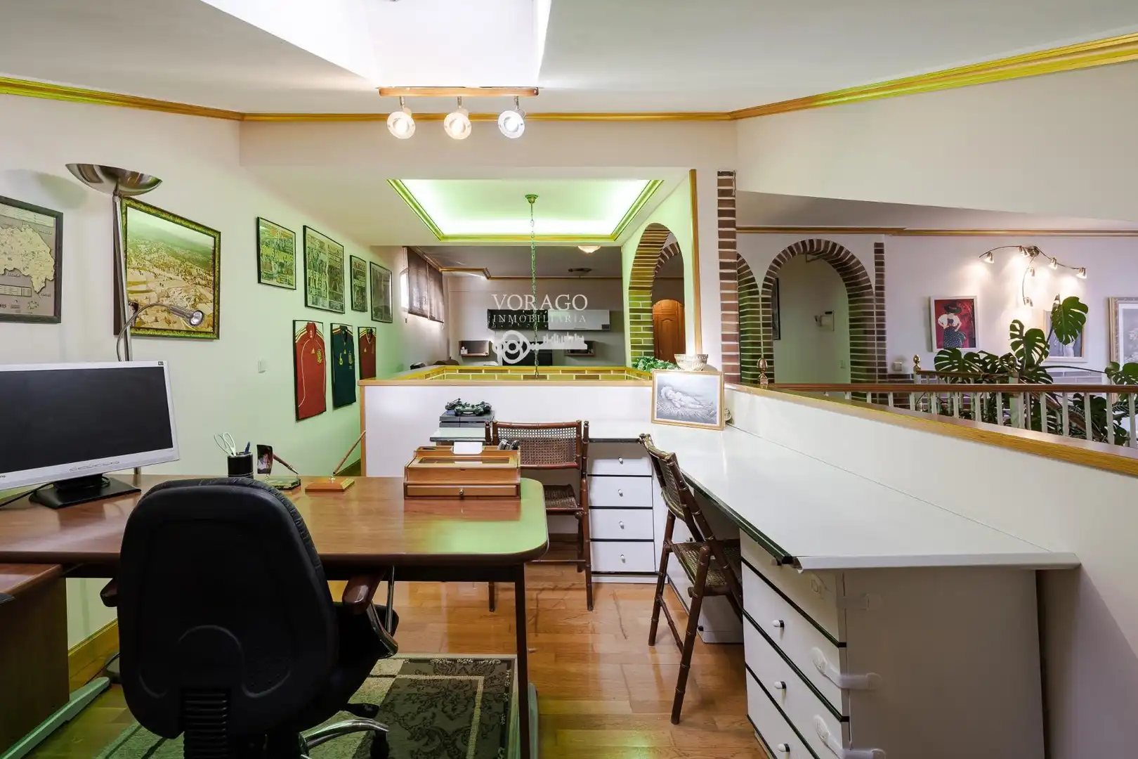Cocina de Casa o chalet en venta en Villanueva de la Torre con Calefacción, Jardín privado y Terraza