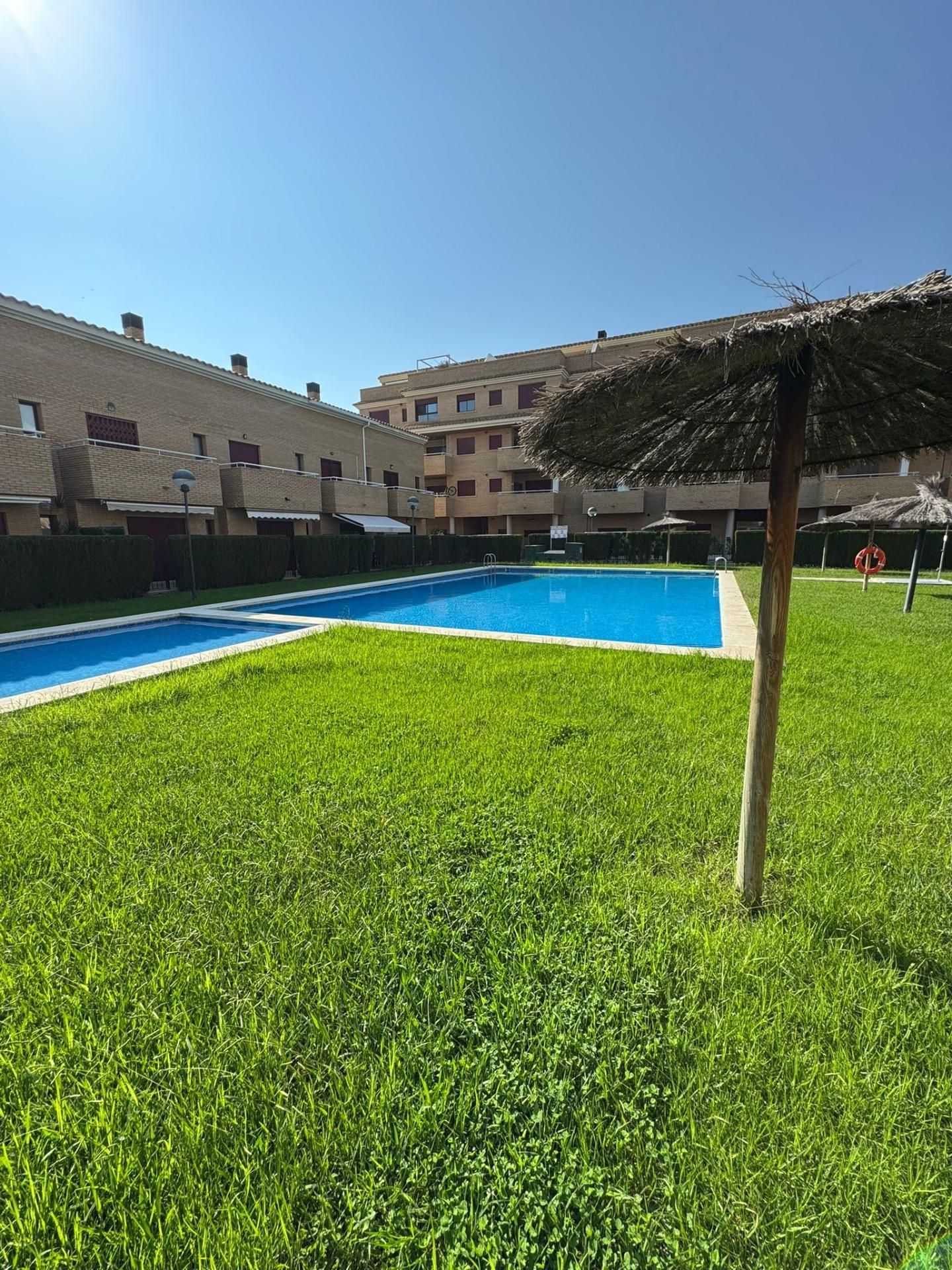 Swimming pool of Single-family semi-detached for sale in Almenara  with Air Conditioner, Private garden and Terrace