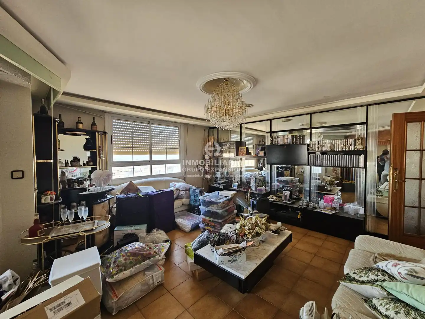 Sala de estar de Piso en venta en Novelda con Balcón