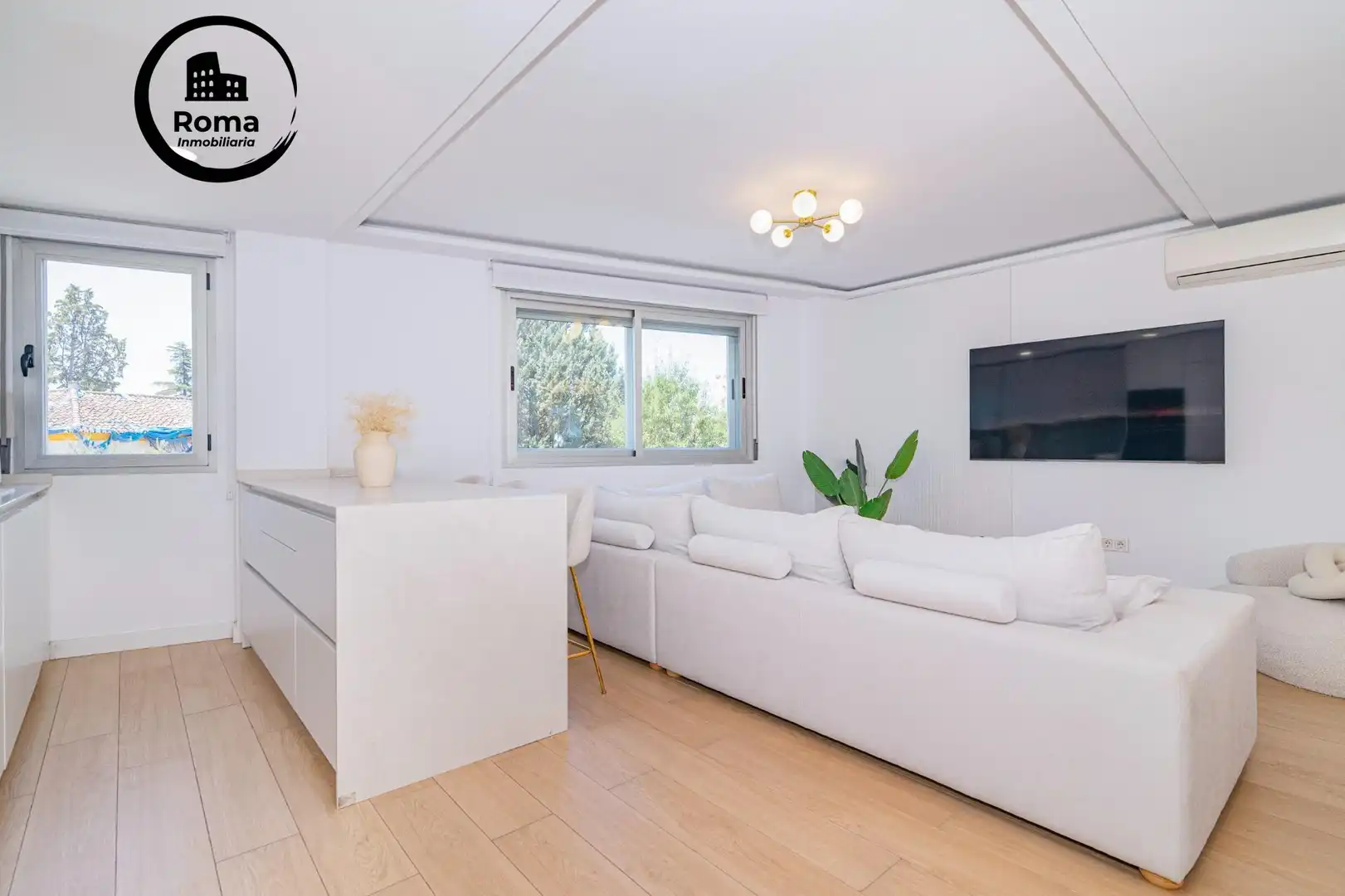Living room of Flat for sale in Alhendín  with Air Conditioner, Heating and Terrace