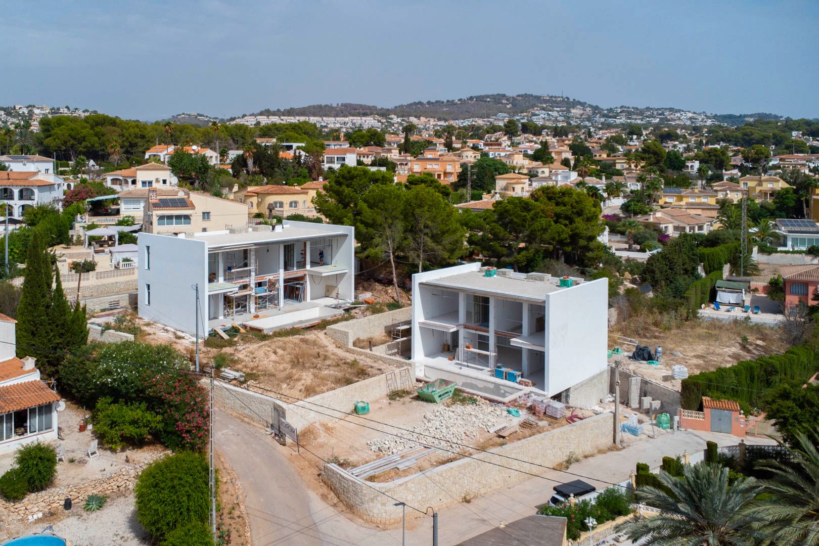 Exterior view of Country house for sale in Calpe / Calp  with Air Conditioner, Heating and Private garden