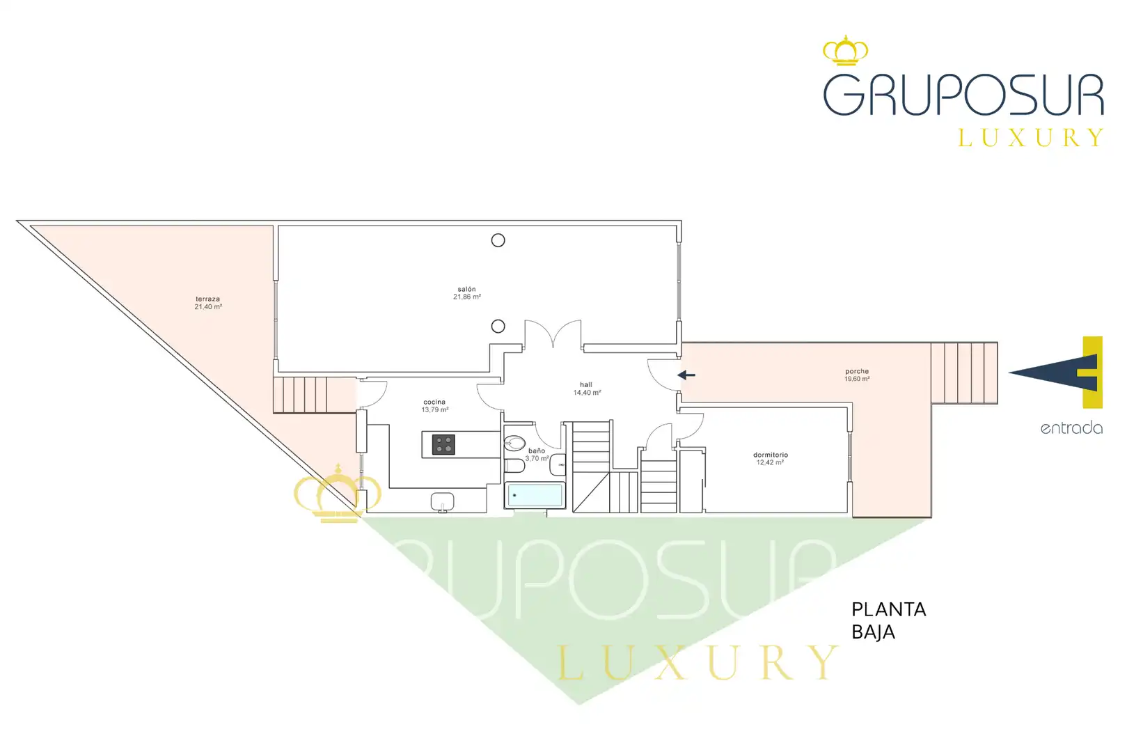 Casa aparellada amb jardí en venda a Calle Castilla y León 22, imagen 9