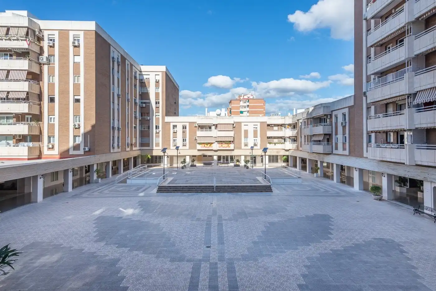 Außenansicht von Wohnung zur Miete in Málaga mit Klimaanlage, Terrasse und Möbliert