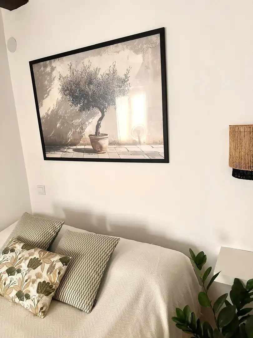 Living room of Study for sale in Barcelona  with Heating, Furnished and Microwave