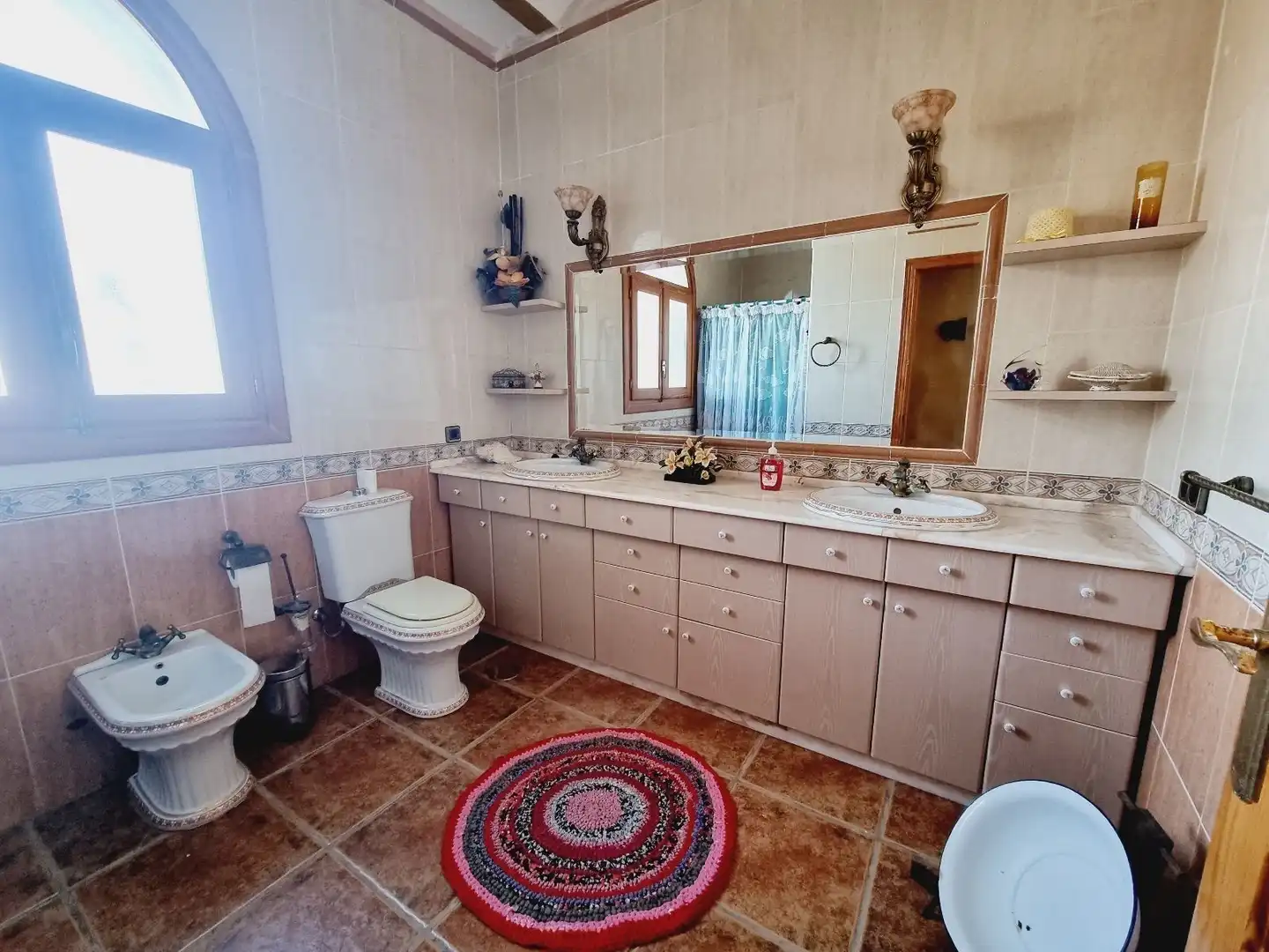 Baño de Casa o chalet en venta en Cuevas del Almanzora con Aire acondicionado, Terraza y Amueblado