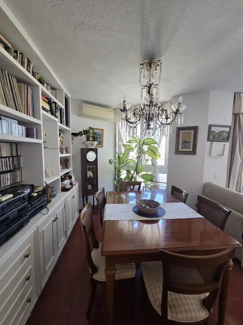 Dining room of Flat for sale in Málaga  with Air Conditioner, Heating and Terrace
