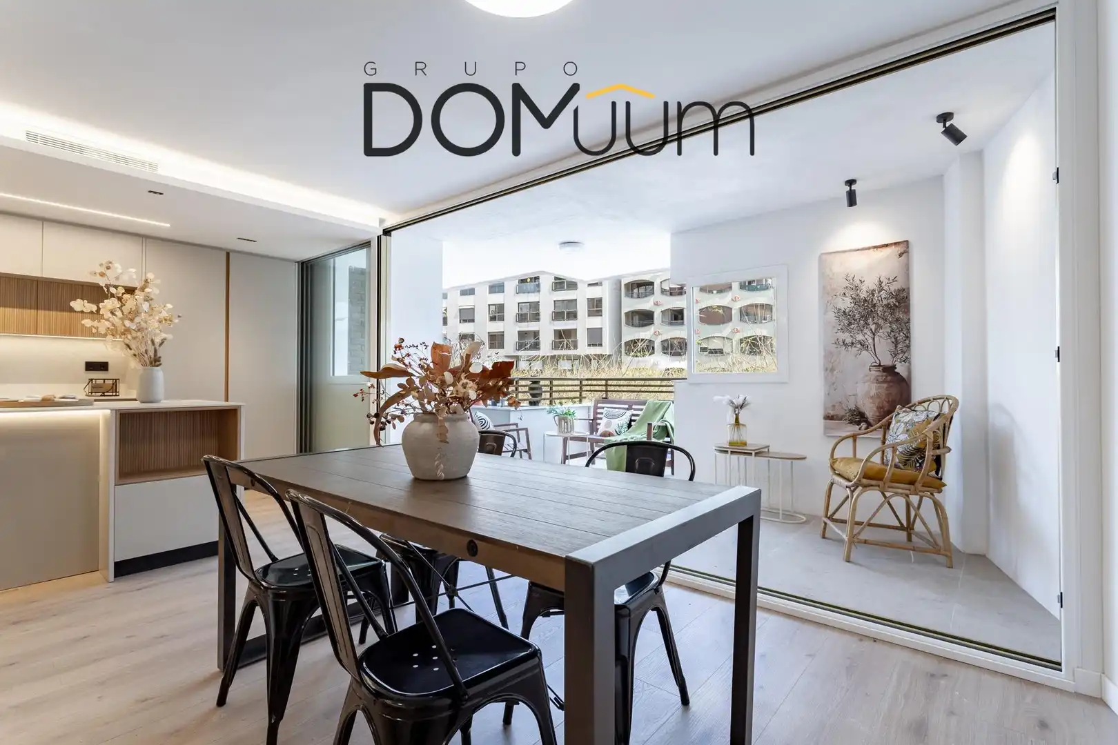 Esszimmer von Wohnung zum Verkauf in Tarragona mit Heizung, Parkett und Terrasse