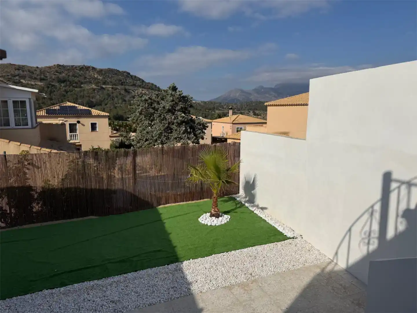 Terraza de Casa o chalet en venta en La Nucia con Aire acondicionado, Jardín privado y Parquet