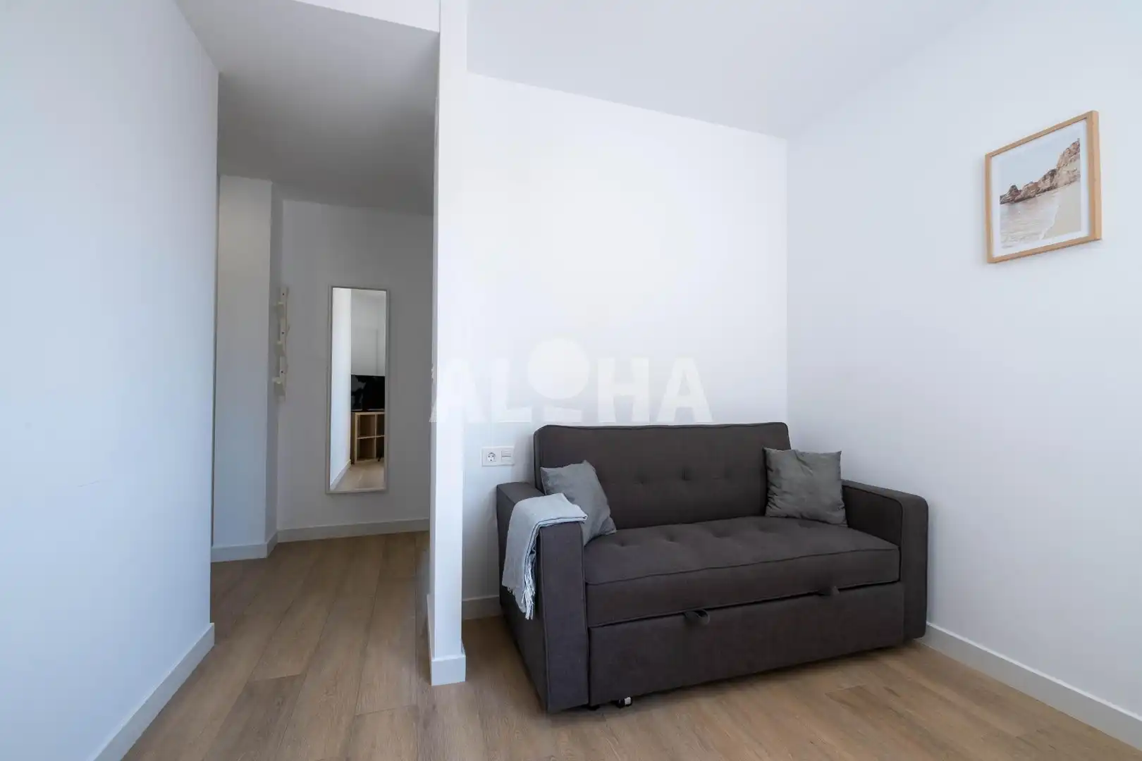 Bedroom of Apartments for rent in Alfara del Patriarca  with Air Conditioner, Heating and Furnished