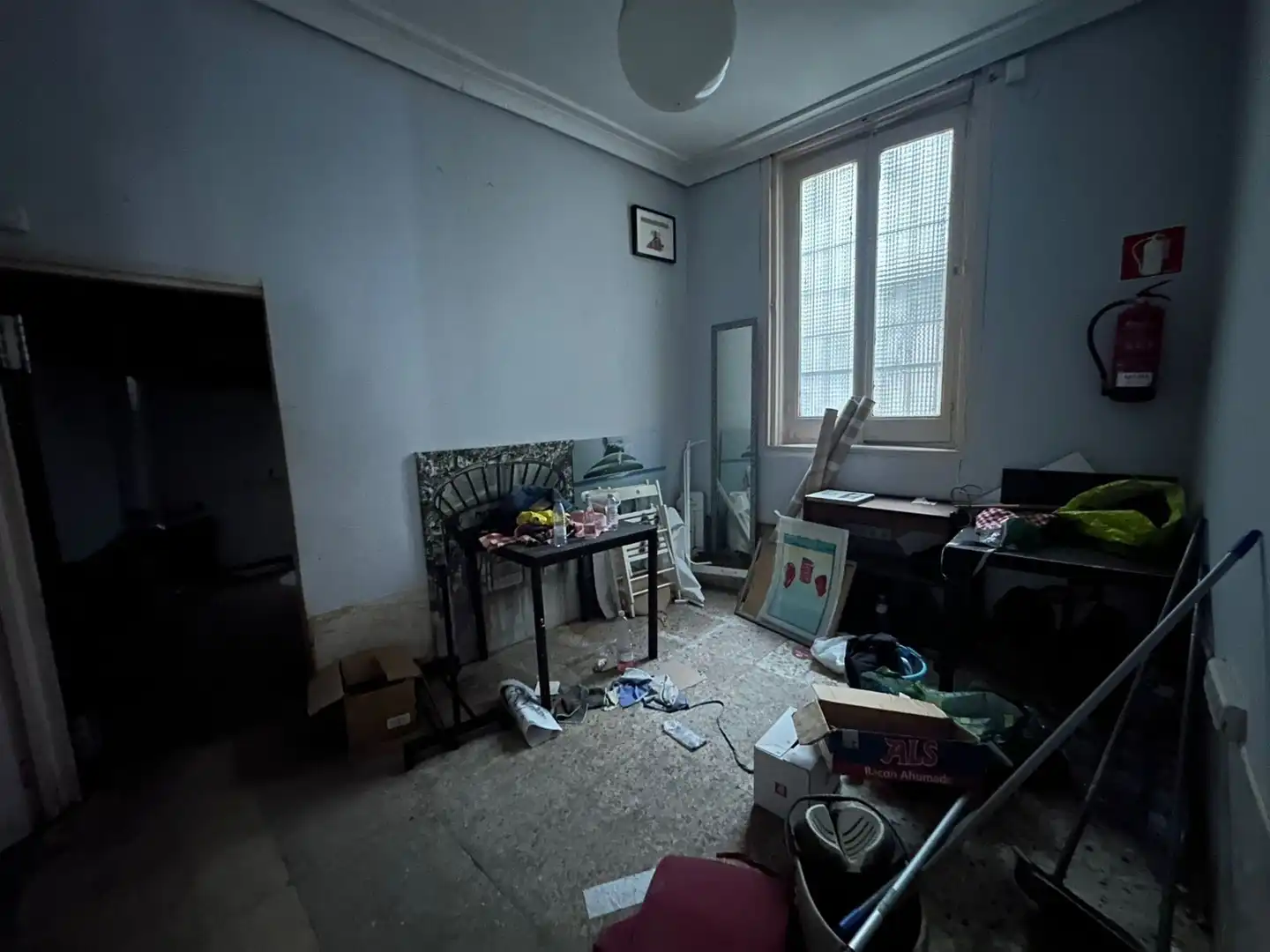Schlafzimmer von Geschaftsraum zur Miete in Madrid mit Klimaanlage