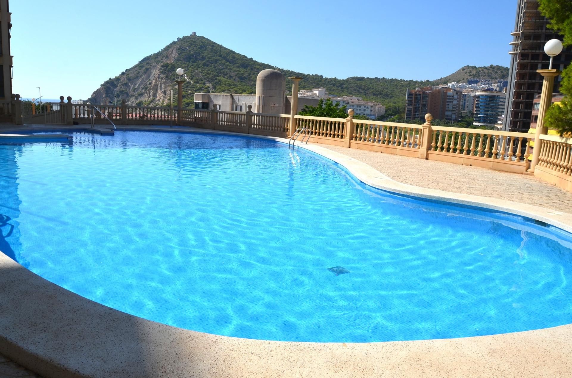 Piscina de Apartamento en venta en Finestrat con Terraza